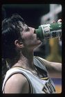Women's Basketball player drinking water